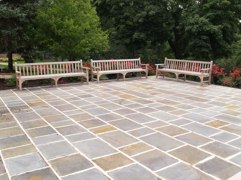 Outdoor Tiled Walkways